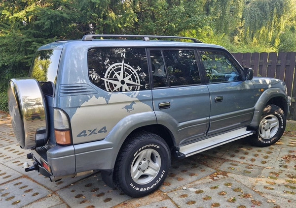 Toyota Land Cruiser cena 59900 przebieg: 214555, rok produkcji 1999 z Kowary małe 781